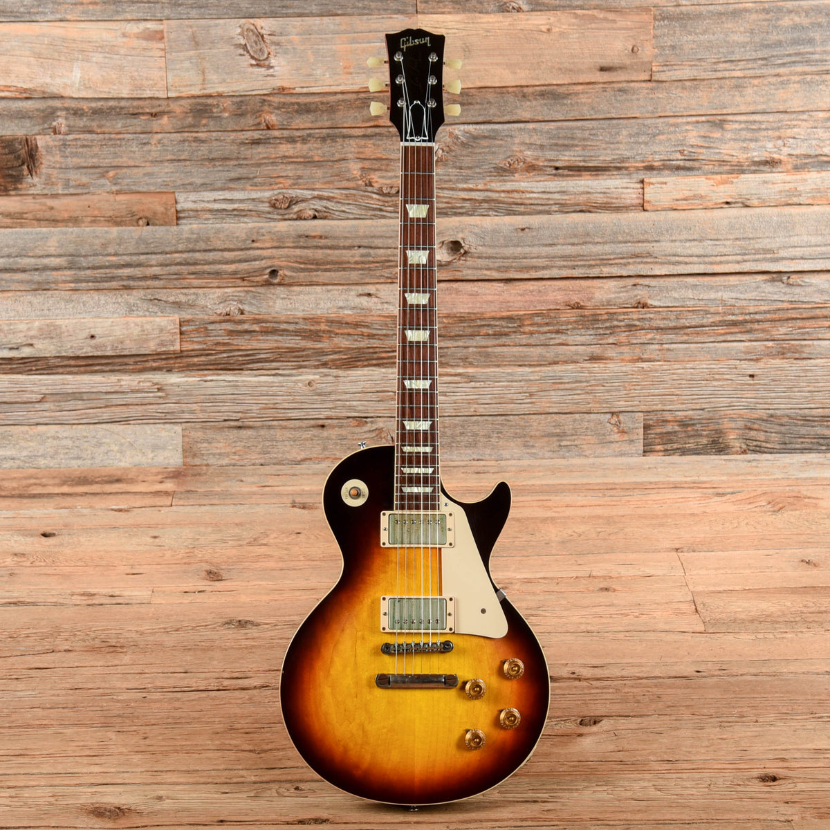 Gibson Custom '58 Les Paul Standard Reissue Tobacco Sunburst 2023 - View 4 | MusicMarket