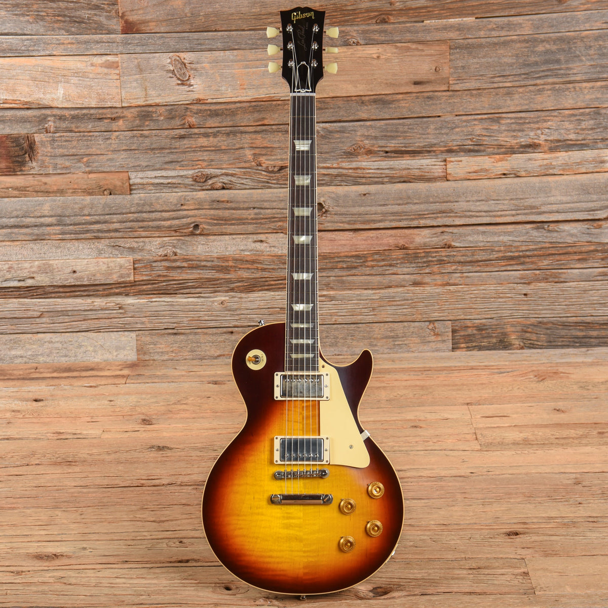 Gibson Custom '58 Les Paul Standard Reissue VOS Sunburst 2024 - View 4 | MusicMarket