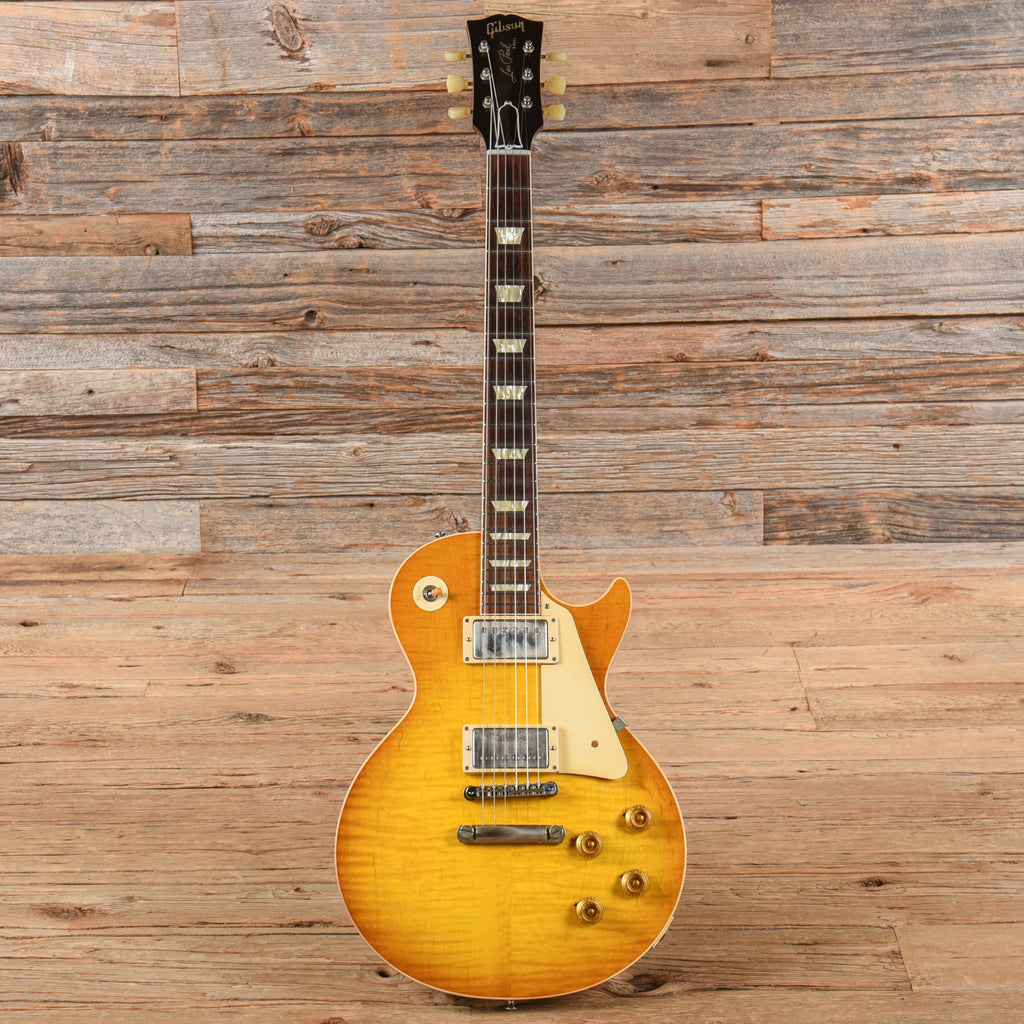 Gibson Custom '58 Les Paul Standard Wildwood Spec Sunburst 2019 - View 4 | MusicMarket