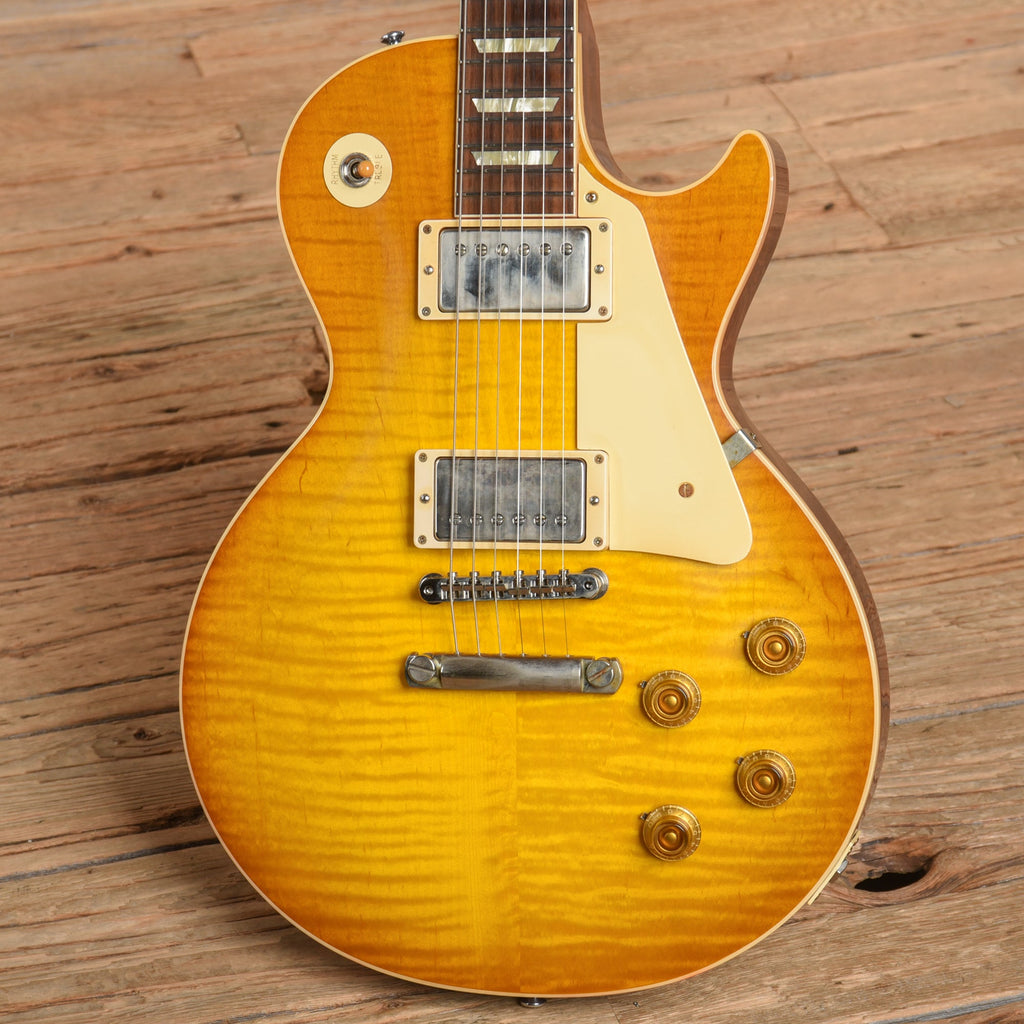 Gibson Custom '58 Les Paul Standard Wildwood Spec Sunburst 2019 - View 2 | MusicMarket