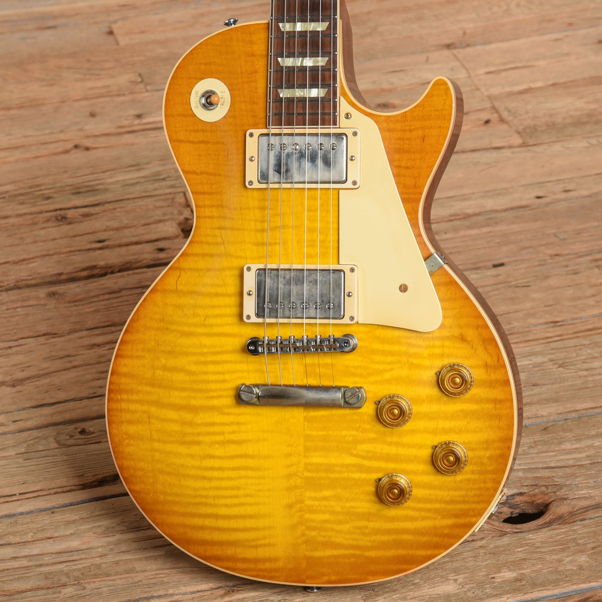 Gibson Custom '58 Les Paul Standard Wildwood Spec Sunburst 2019 - View 2 | MusicMarket