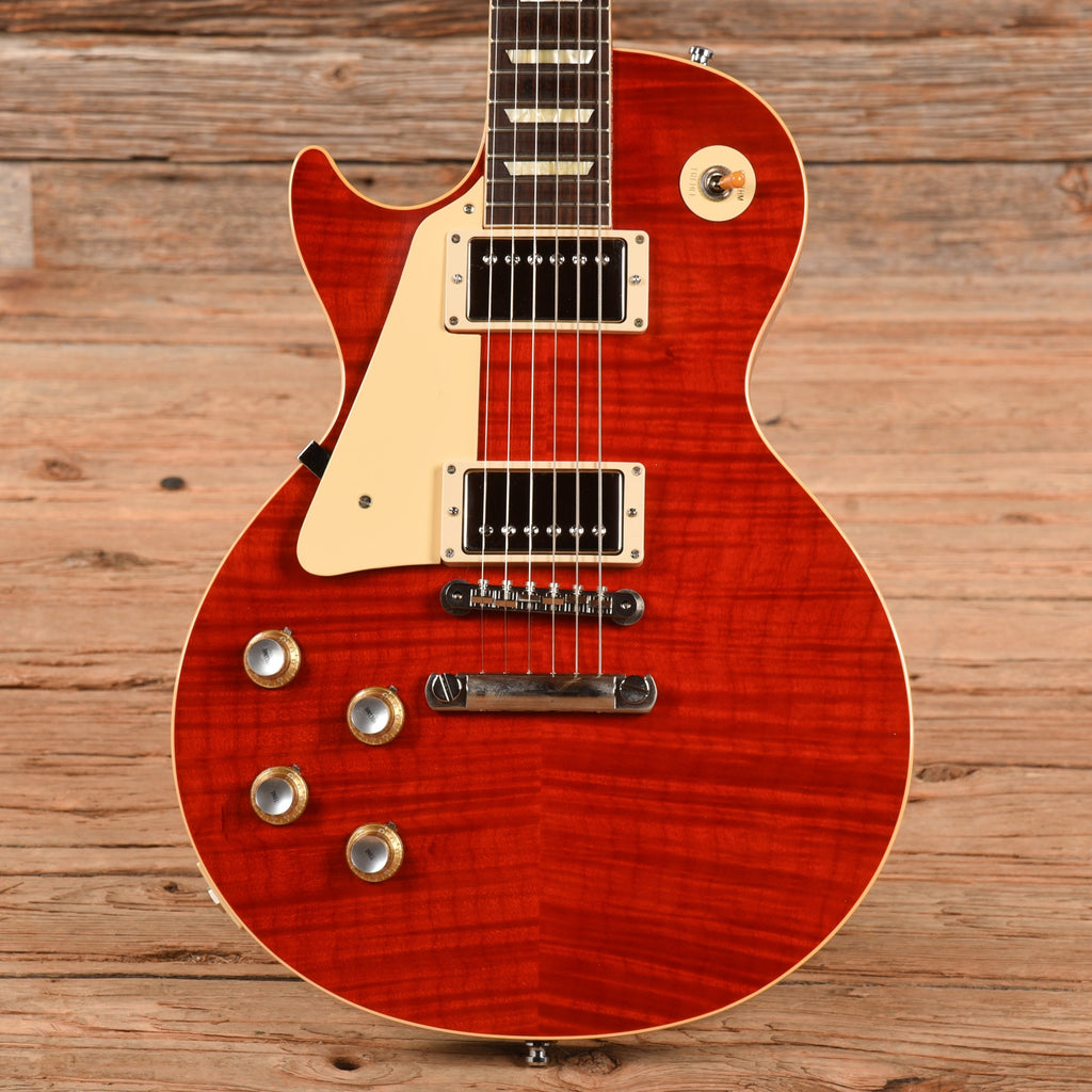 Gibson Custom 60 Les Paul Standard Translucent Cherry 2021 LEFTY - MusicMarket