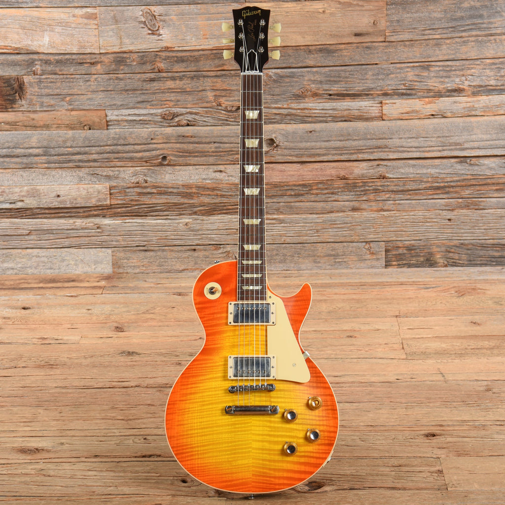 Gibson Custom 60th Anniversary 1960 LP Standard "CME Spec" Orange Lemon Fade 2020 - View 4 | MusicMarket