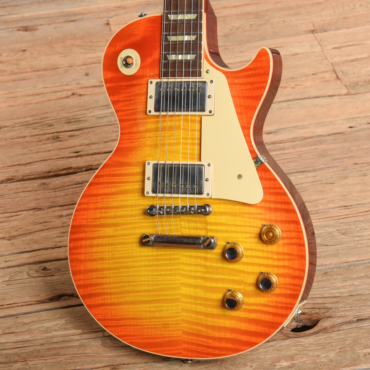 Gibson Custom 60th Anniversary 1960 LP Standard "CME Spec" Orange Lemon Fade 2020 - View 2 | MusicMarket