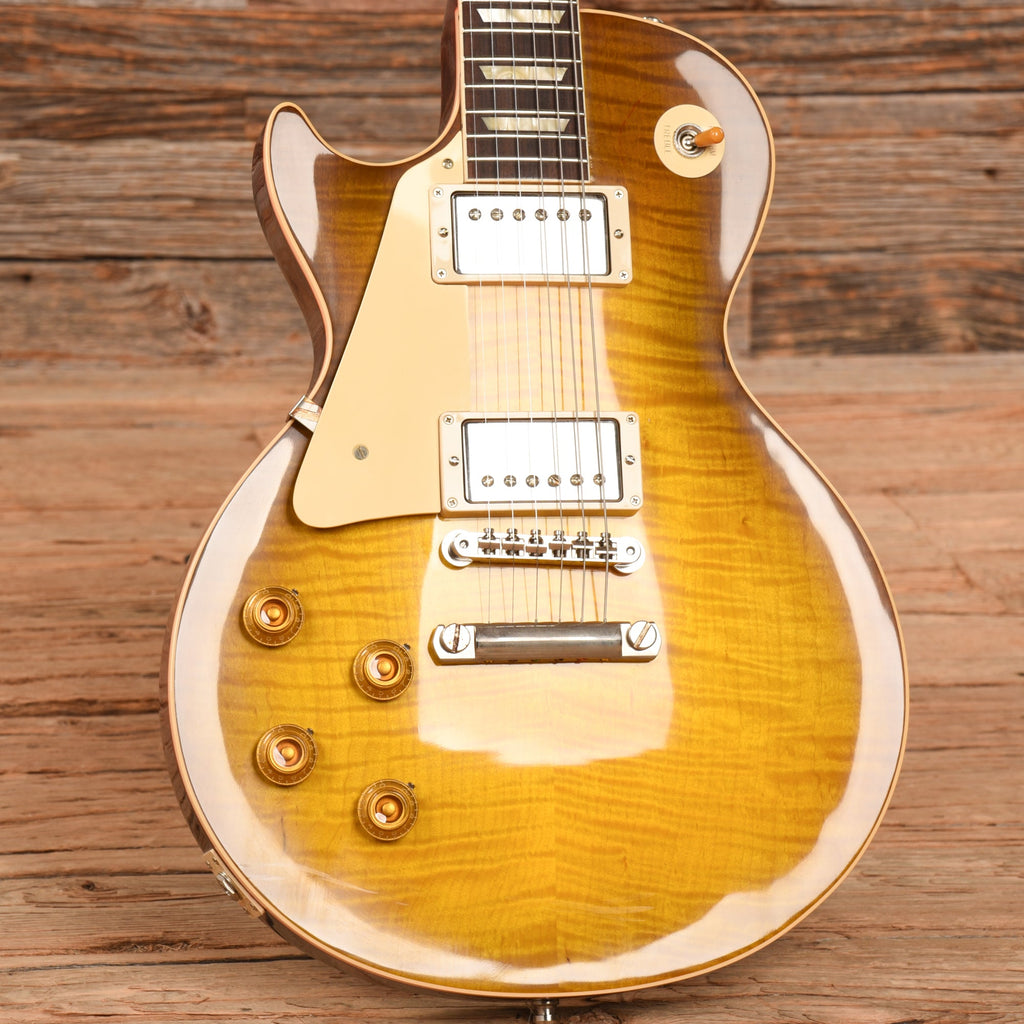 Gibson Custom 60th Anniversary 59 Les Paul Standard Lemon Burst 2020 LEFTY - View 8 | MusicMarket