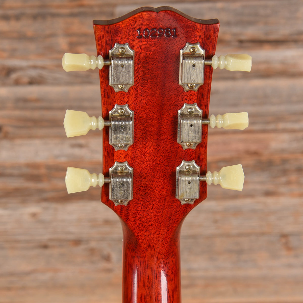 Gibson Custom 60th Anniversary '61 Les Paul SG Standard Cherry 2021 - View 7 | MusicMarket