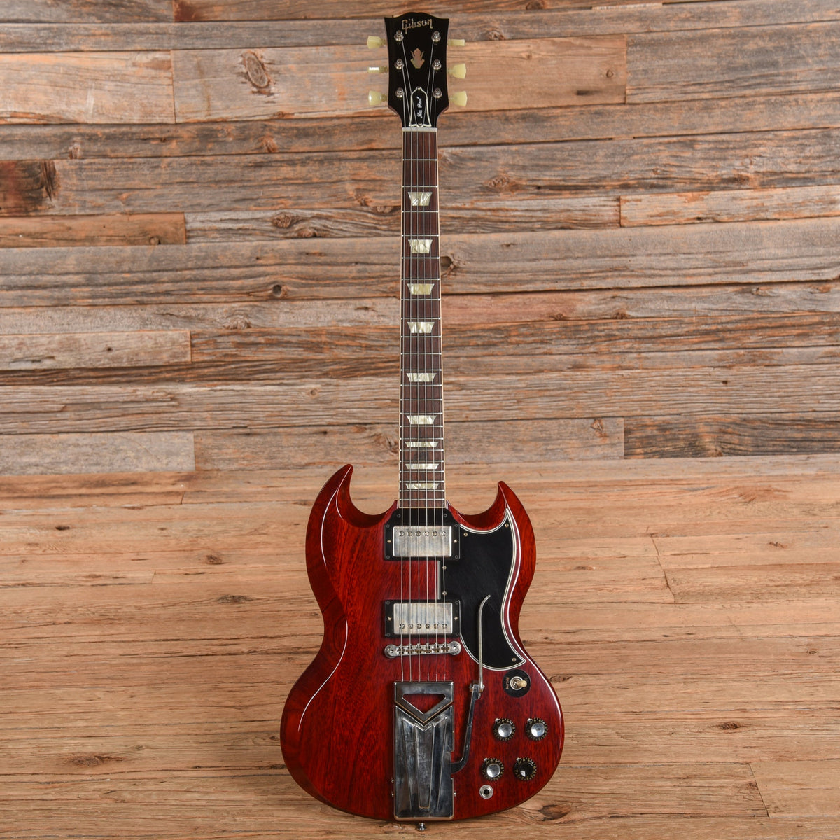 Gibson Custom 60th Anniversary '61 Les Paul SG Standard Cherry 2021 - View 4 | MusicMarket