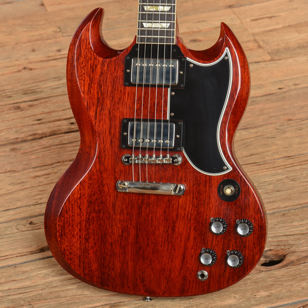 Gibson Custom '61 Les Paul (SG) Standard Reissue Cherry 2024 - View 2 | MusicMarket