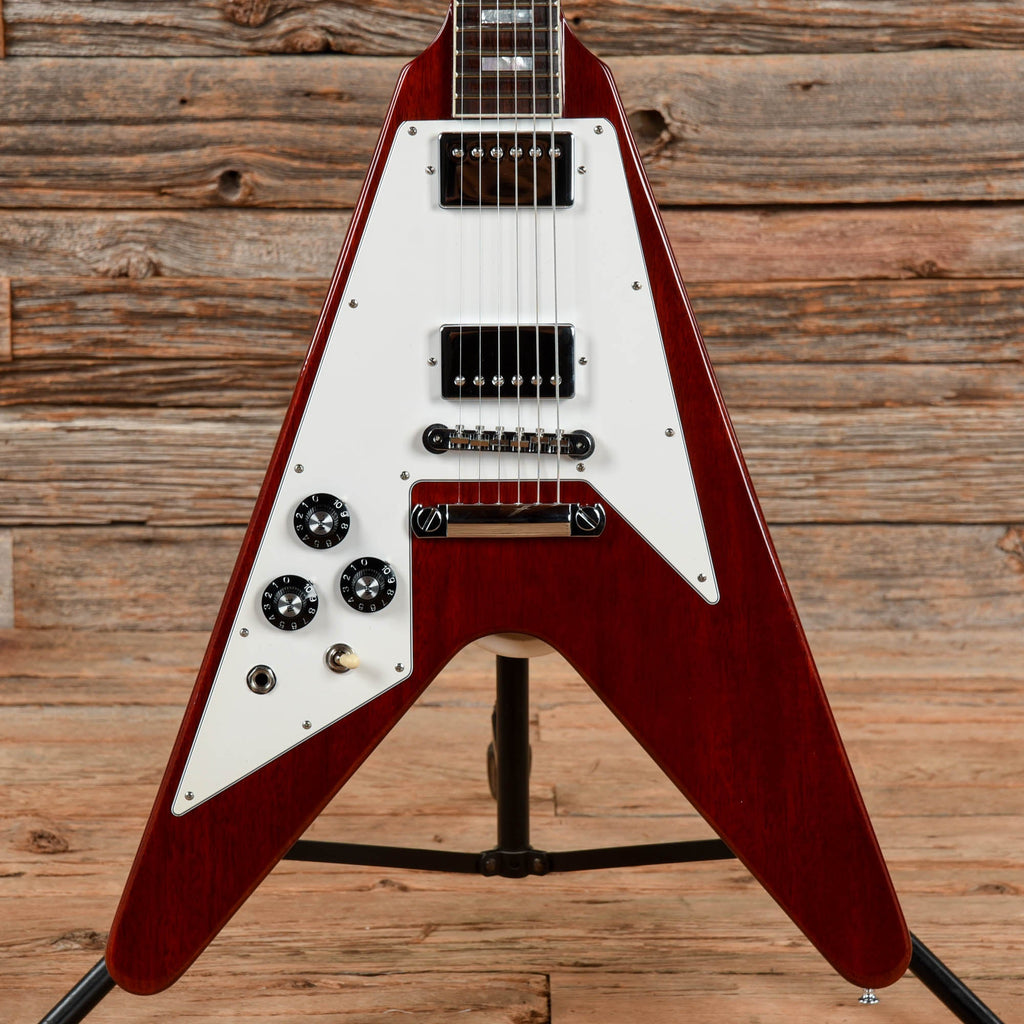 Gibson Custom 70's Flying V Faded Cherry 2022 LEFTY - MusicMarket