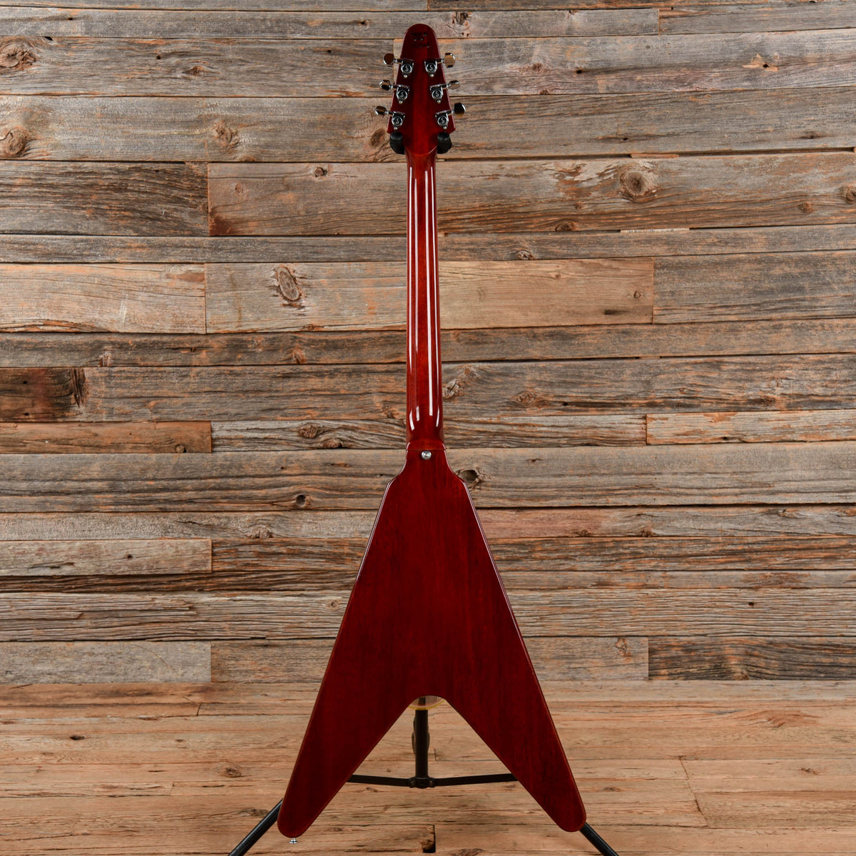 Gibson Custom 70's Flying V Faded Cherry 2022 LEFTY - View 4 | MusicMarket