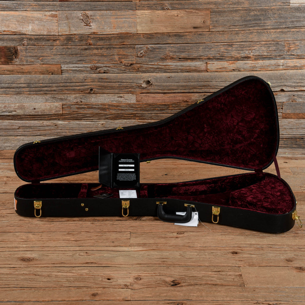 Gibson Custom 70's Flying V Faded Cherry 2022 LEFTY - View 10 | MusicMarket