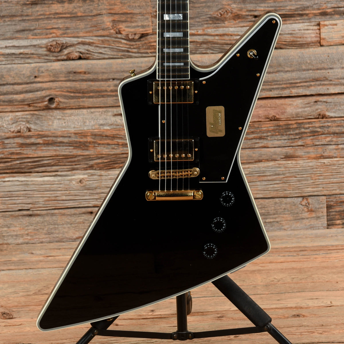 Gibson Custom Explorer Custom Ebony 2017 - MusicMarket
