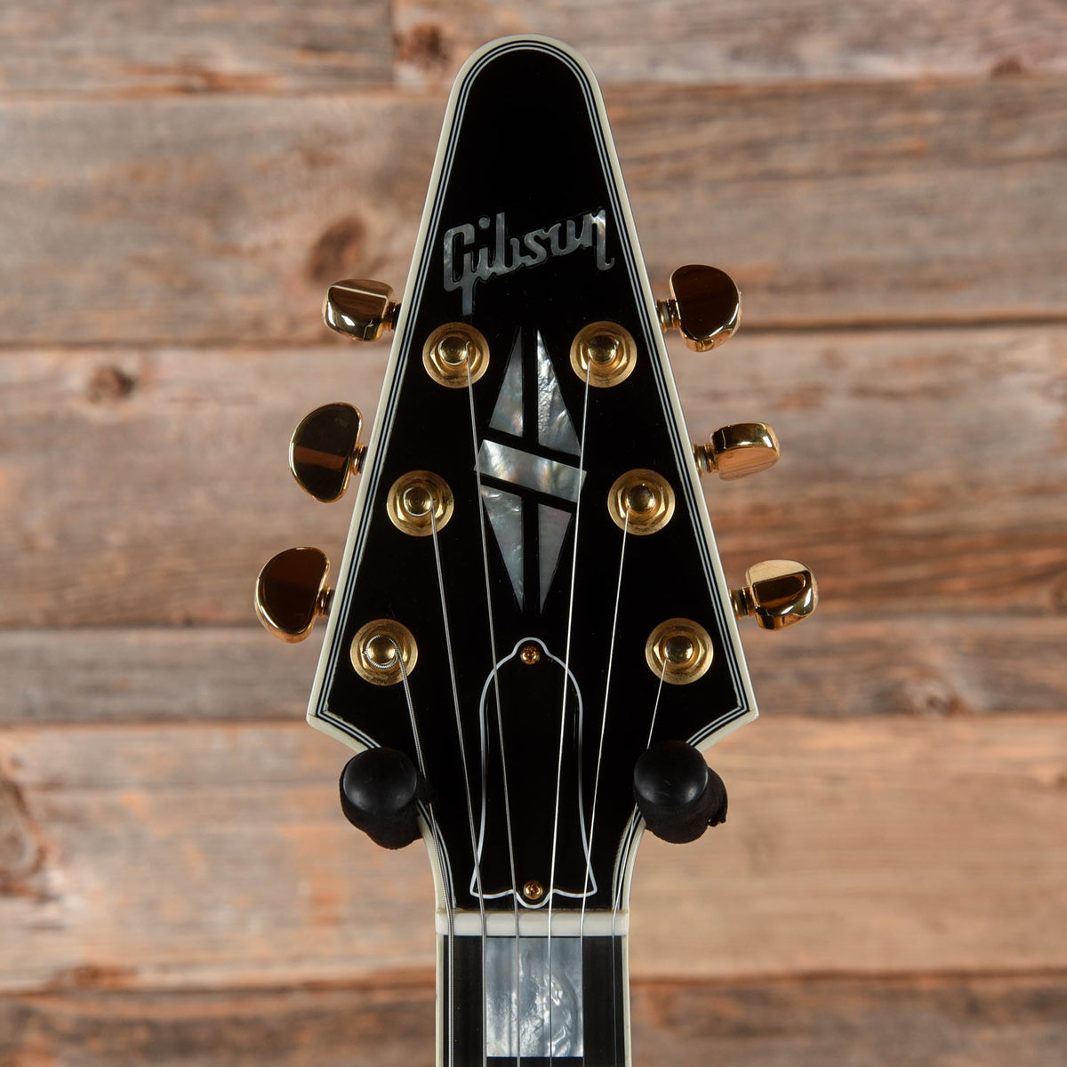 Gibson Custom Flying V Custom Ebony 2017 - View 5 | MusicMarket