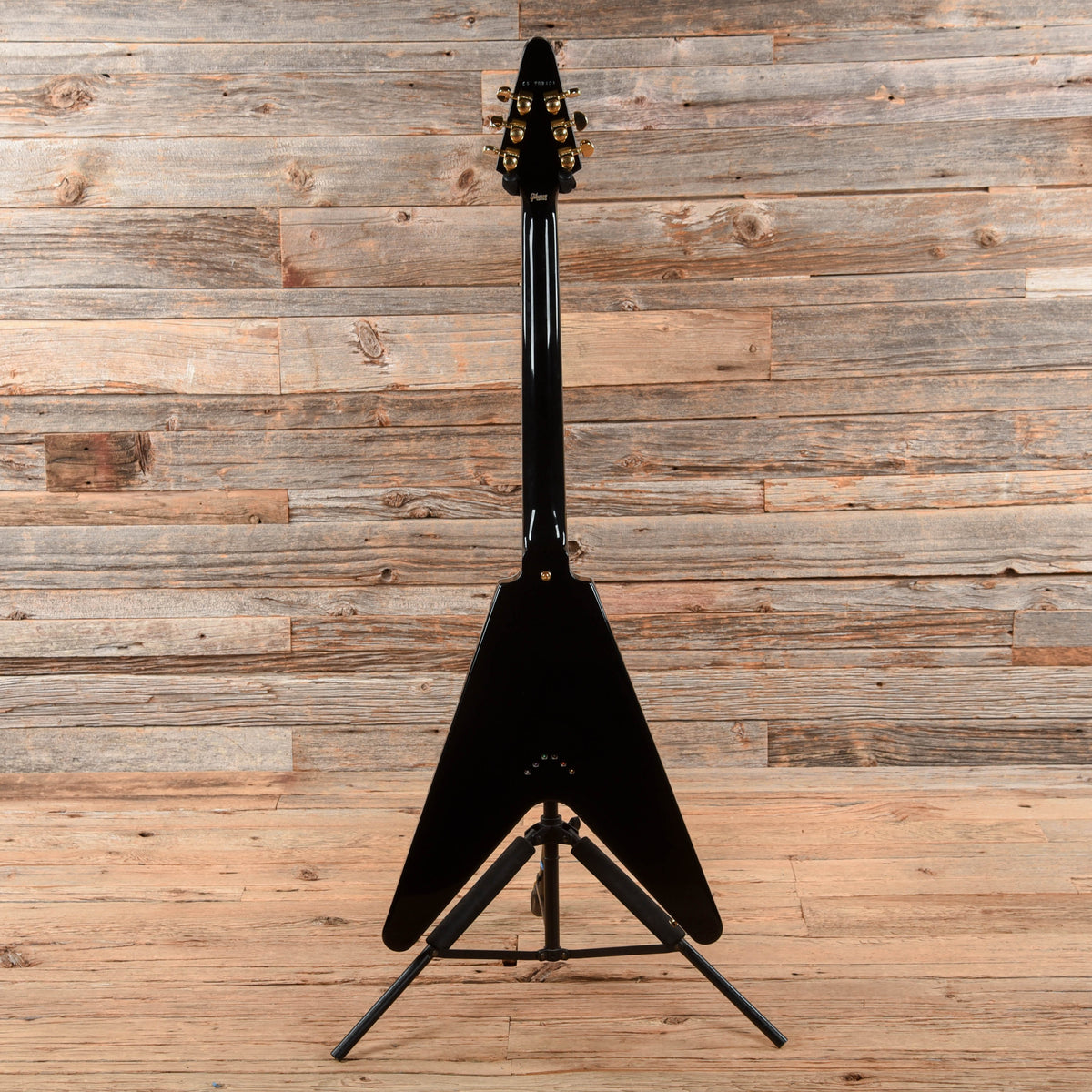 Gibson Custom Flying V Custom Ebony 2017 - View 4 | MusicMarket