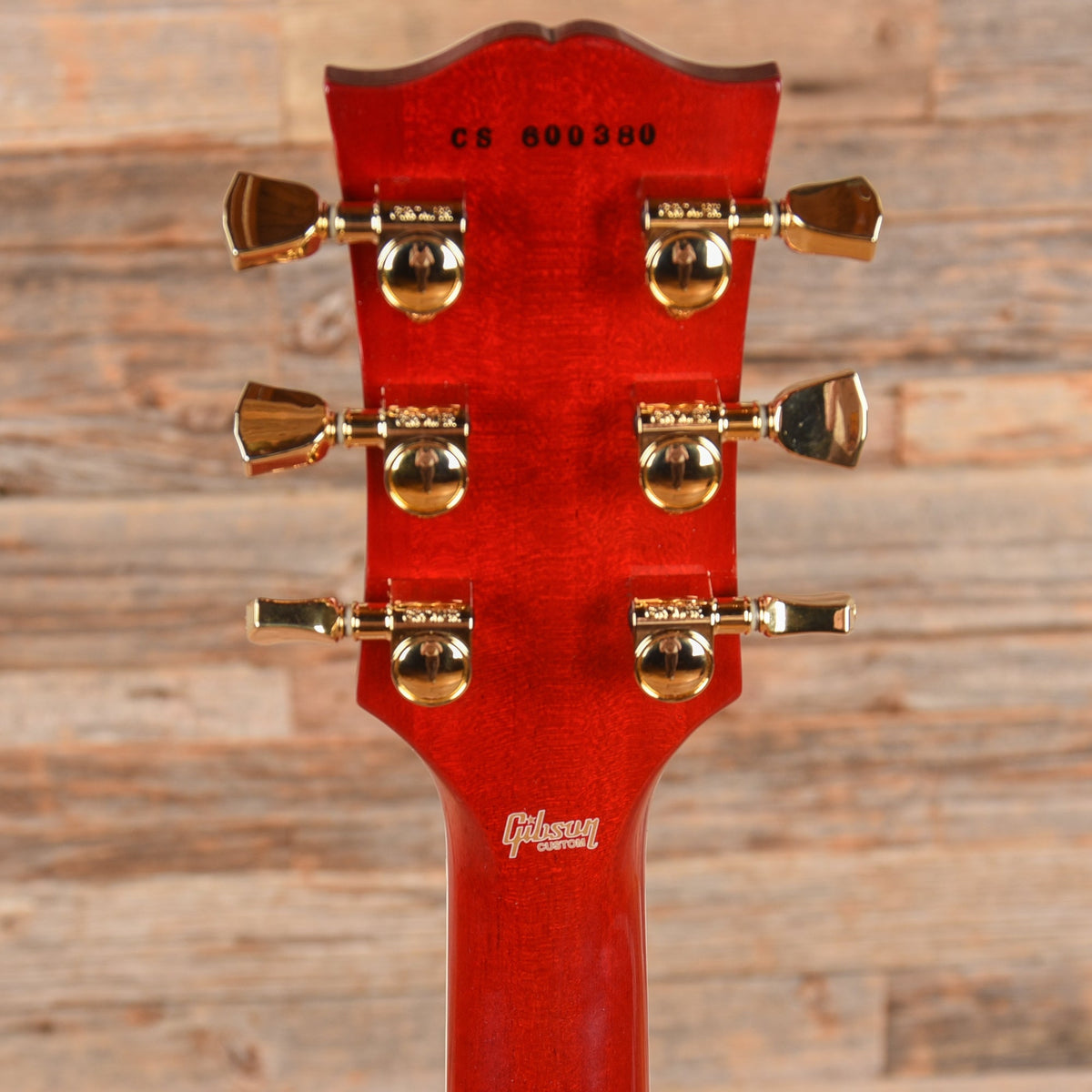 Gibson Custom Les Paul Custom Cherry Sunburst 2016 - View 7 | MusicMarket
