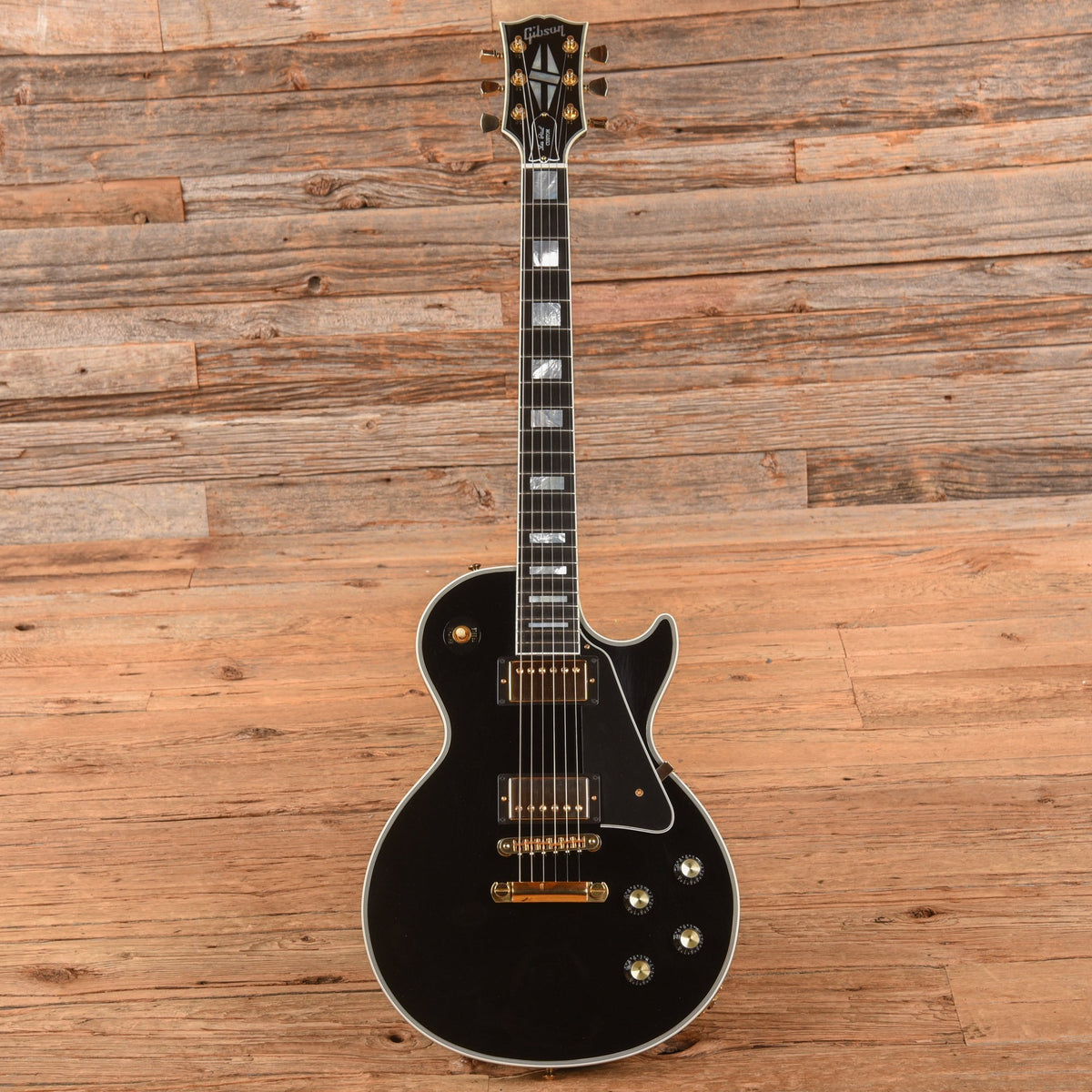 Gibson Custom Les Paul Custom Ebony 2016 - View 4 | MusicMarket