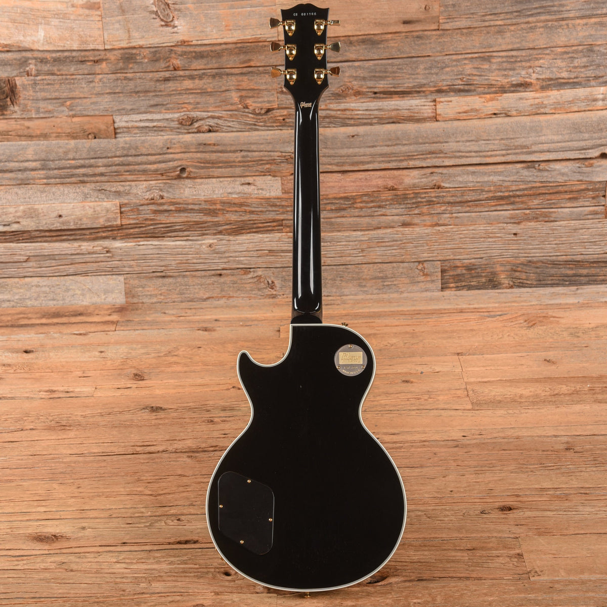 Gibson Custom Les Paul Custom Ebony 2016 - View 5 | MusicMarket
