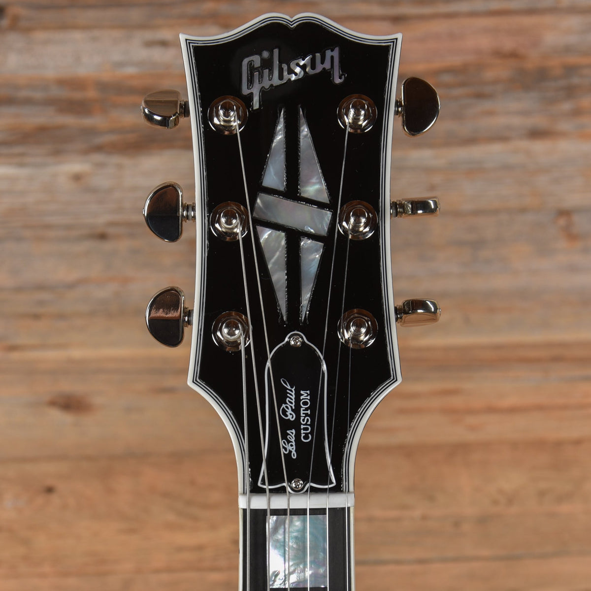Gibson Custom Les Paul Custom Silver Sparkle Burst 2024 - View 6 | MusicMarket