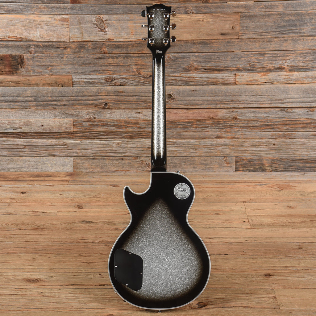 Gibson Custom Les Paul Custom Silver Sparkle Burst 2024 - View 5 | MusicMarket