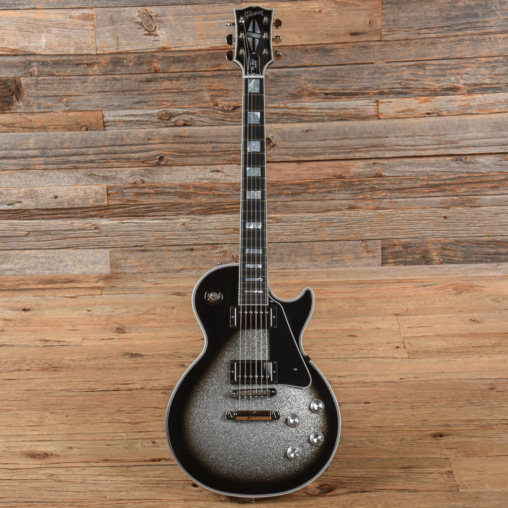 Gibson Custom Les Paul Custom Silver Sparkle Burst 2024 - View 4 | MusicMarket