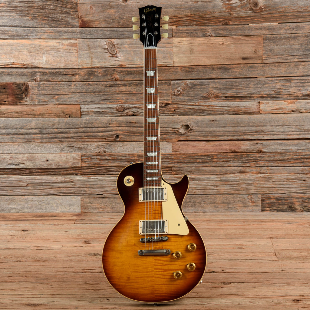 Gibson Custom Les Paul Standard Reissue "CME" w/ Scarface Neck Profile Kindred Burst Fade VOS 2017 - View 4 |