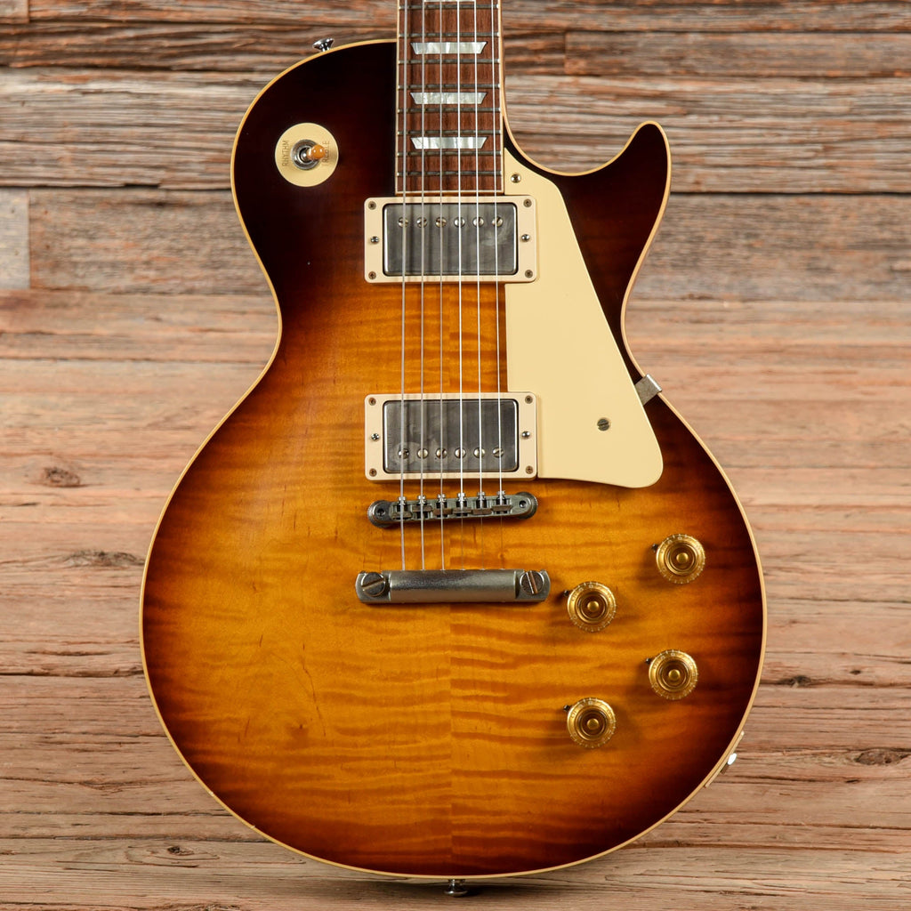 Gibson Custom Les Paul Standard Reissue "CME" w/ Scarface Neck Profile Kindred Burst Fade VOS 2017 - MusicMarket