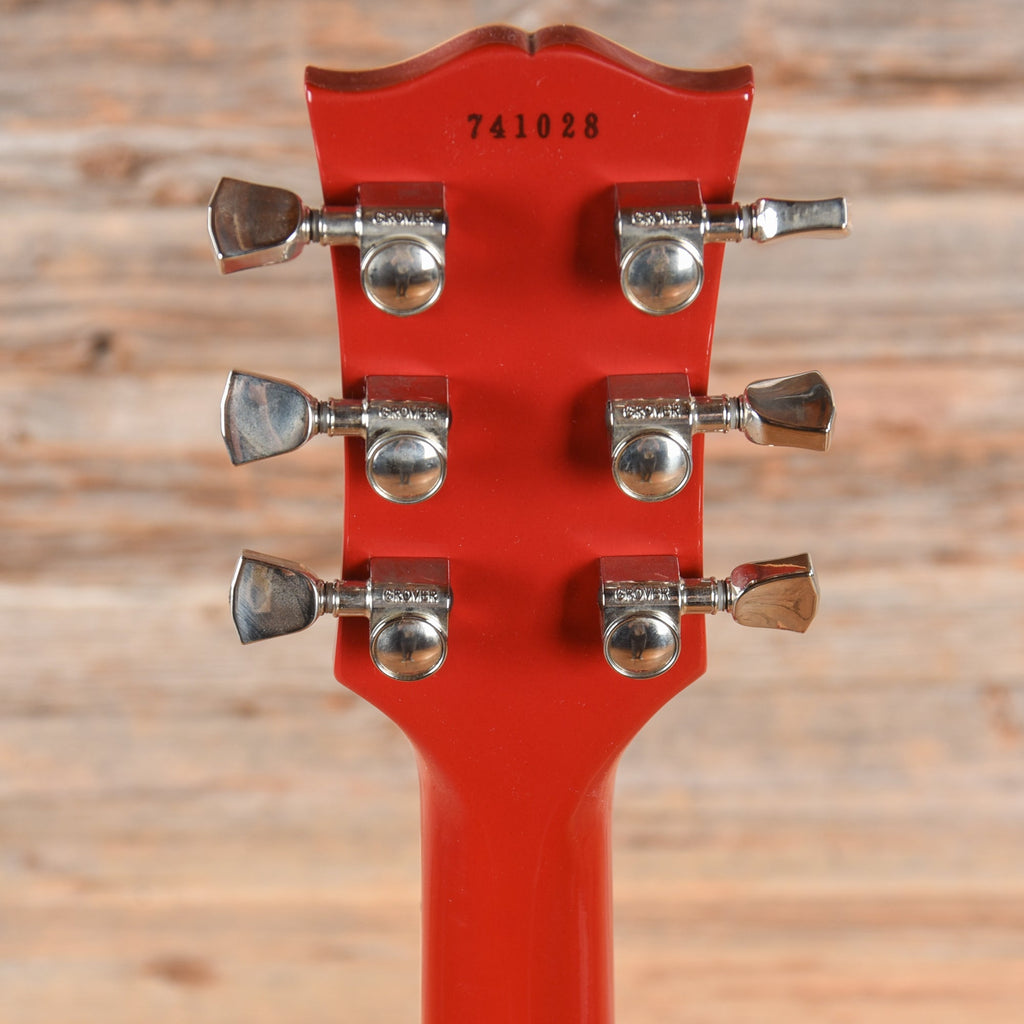 Gibson Custom M2M '57 Les Paul Custom Cardinal Red 2023 LEFTY - View 7 | MusicMarket