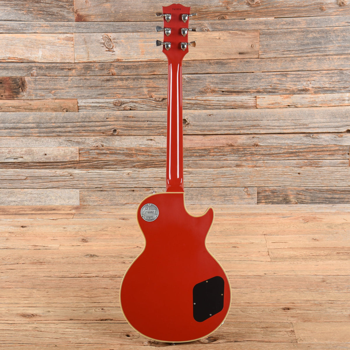 Gibson Custom M2M '57 Les Paul Custom Cardinal Red 2023 LEFTY - View 5 | MusicMarket