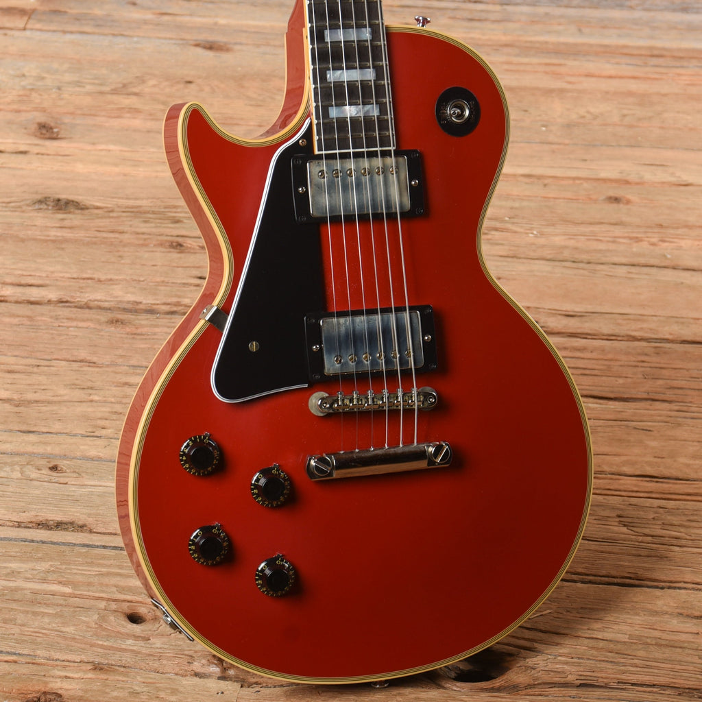 Gibson Custom M2M '57 Les Paul Custom Cardinal Red 2023 LEFTY - View 2 | MusicMarket