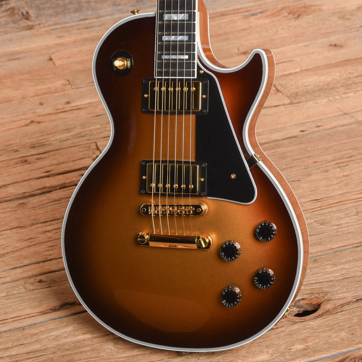 Gibson Custom M2M Les Paul Custom Viceroy Gold Burst - View 2 | MusicMarket