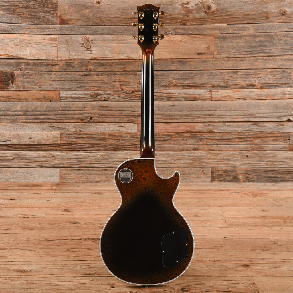 Gibson Custom Mod Collection Les Paul Custom Claret Emulsion 2022 LEFTY - View 5 | MusicMarket