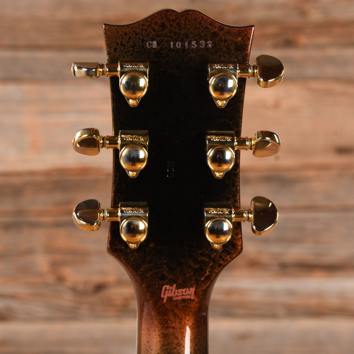 Gibson Custom Mod Collection Les Paul Custom Claret Emulsion 2022 LEFTY - View 7 | MusicMarket