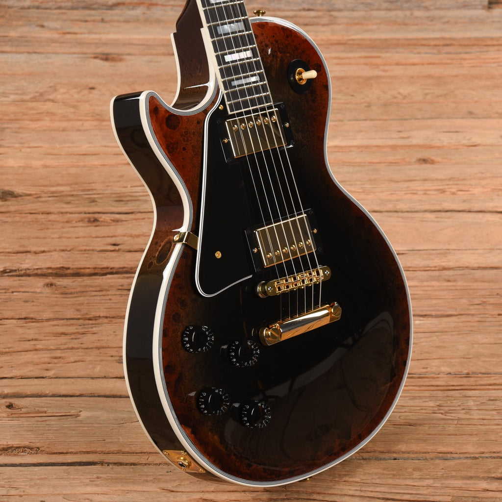 Gibson Custom Mod Collection Les Paul Custom Claret Emulsion 2022 LEFTY - View 2 | MusicMarket