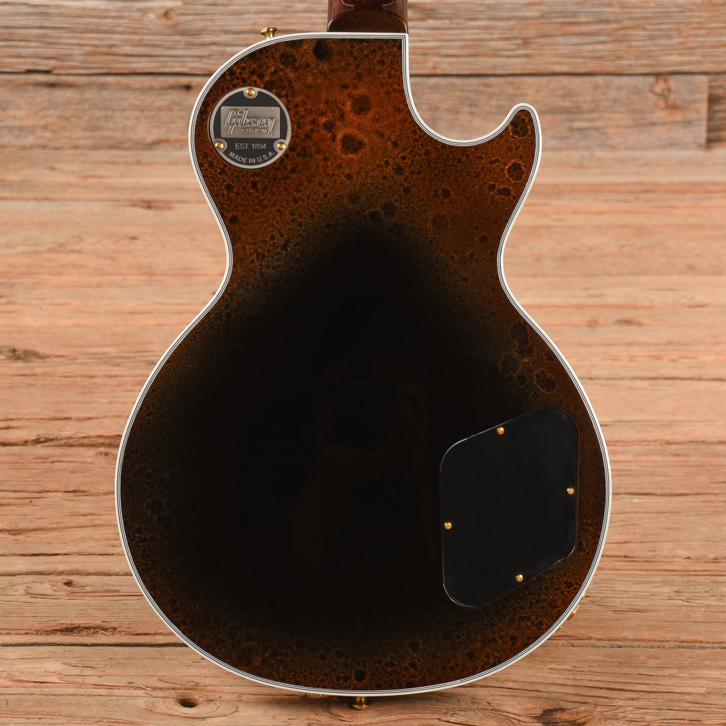 Gibson Custom Mod Collection Les Paul Custom Claret Emulsion 2022 LEFTY - View 3 | MusicMarket