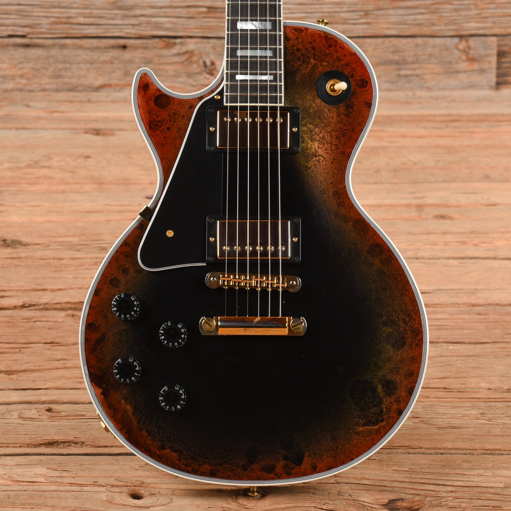 Gibson Custom Mod Collection Les Paul Custom Claret Emulsion 2022 LEFTY - MusicMarket