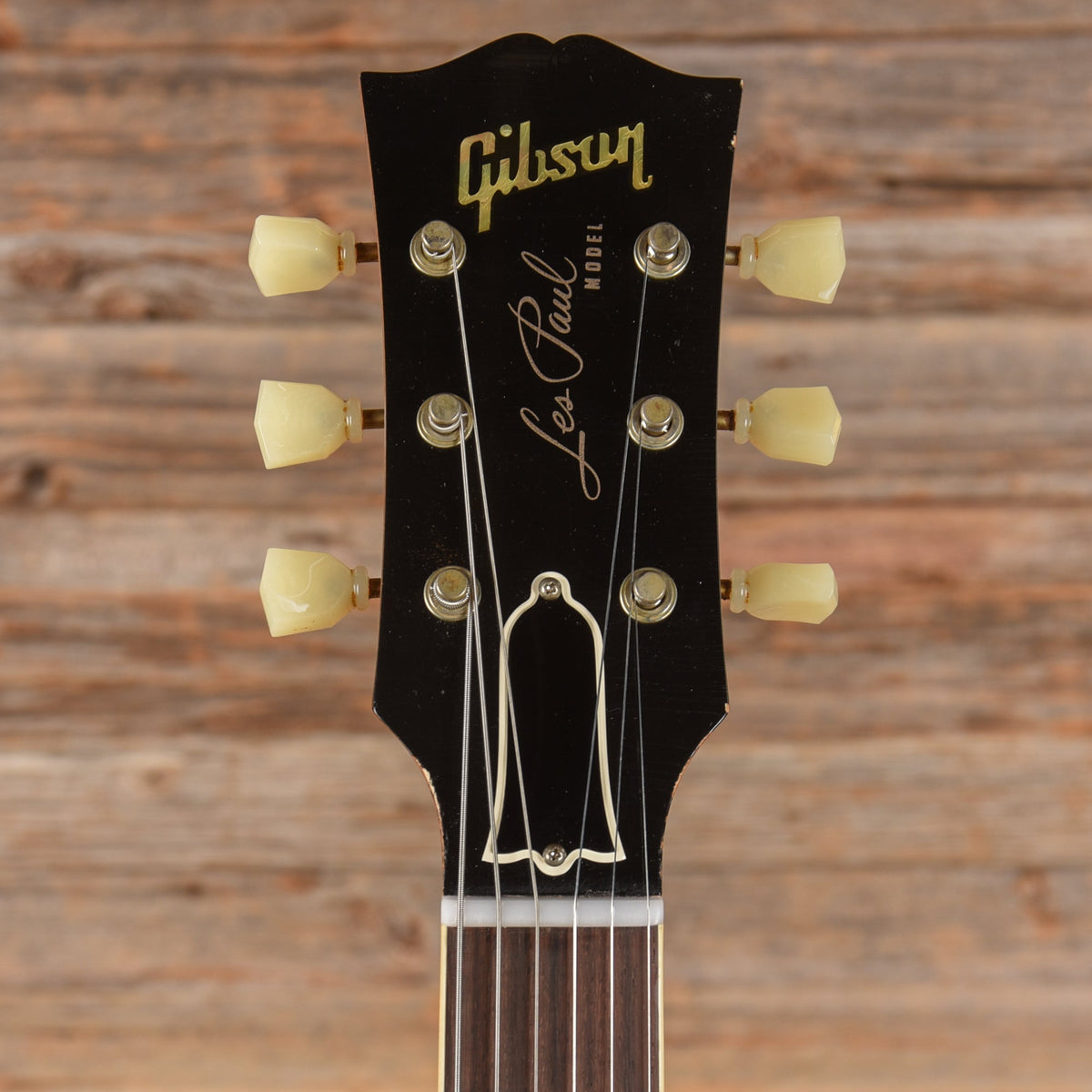 Gibson Custom Murphy Lab '56 Les Paul Ultra Light Aged Goldtop 2022 - View 6 | MusicMarket