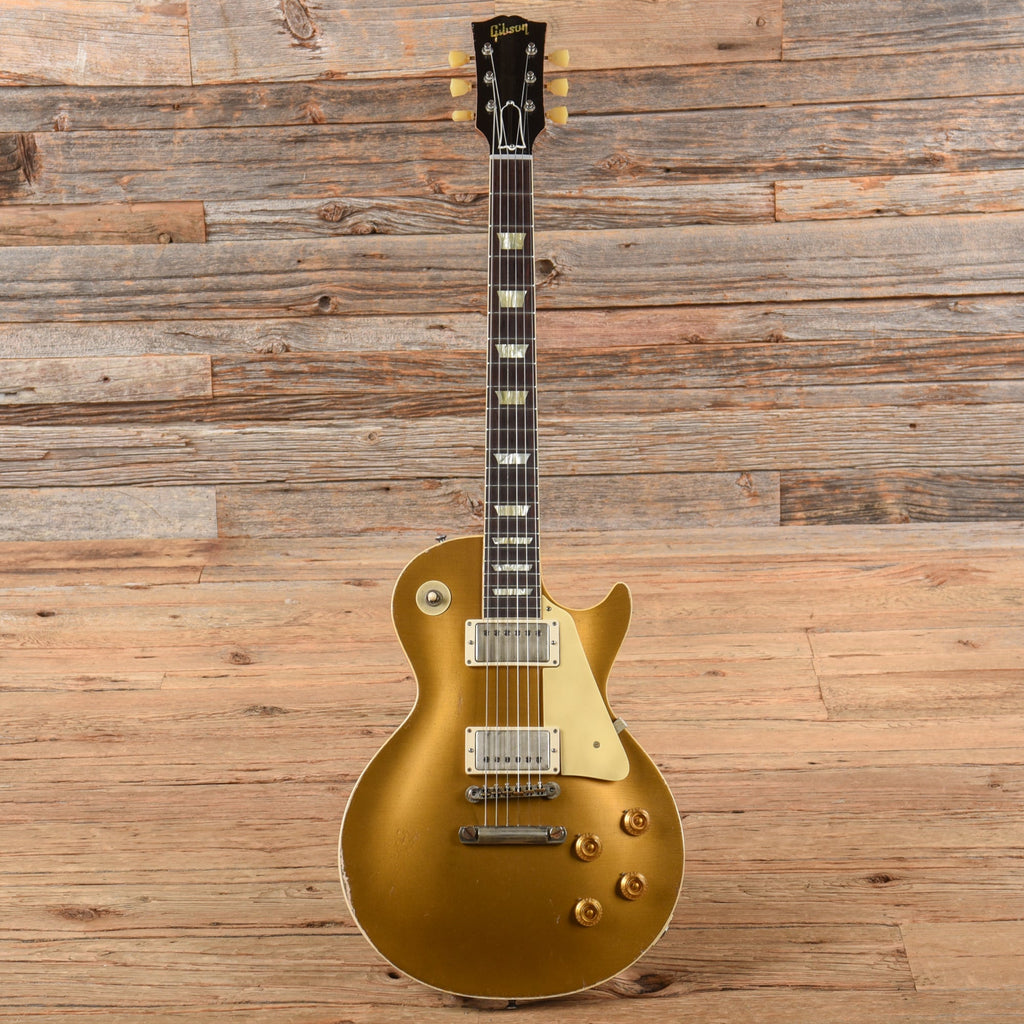 Gibson Custom Murphy Lab 57 Les Paul Goldtop Ultra Heavy Aged Goldtop 2024 - View 4 | MusicMarket