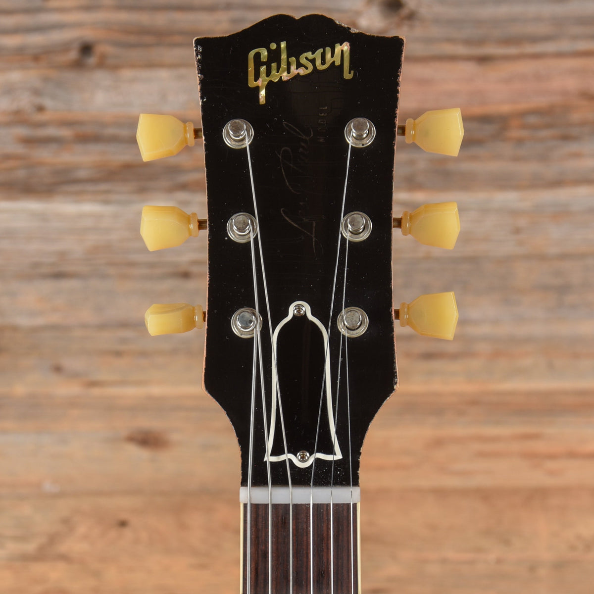 Gibson Custom Murphy Lab 57 Les Paul Goldtop Ultra Heavy Aged Goldtop 2024 - View 6 | MusicMarket