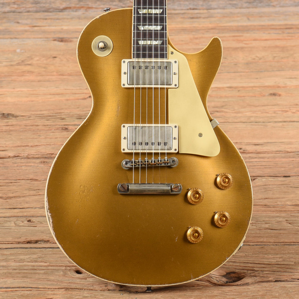Gibson Custom Murphy Lab 57 Les Paul Goldtop Ultra Heavy Aged Goldtop 2024 - MusicMarket