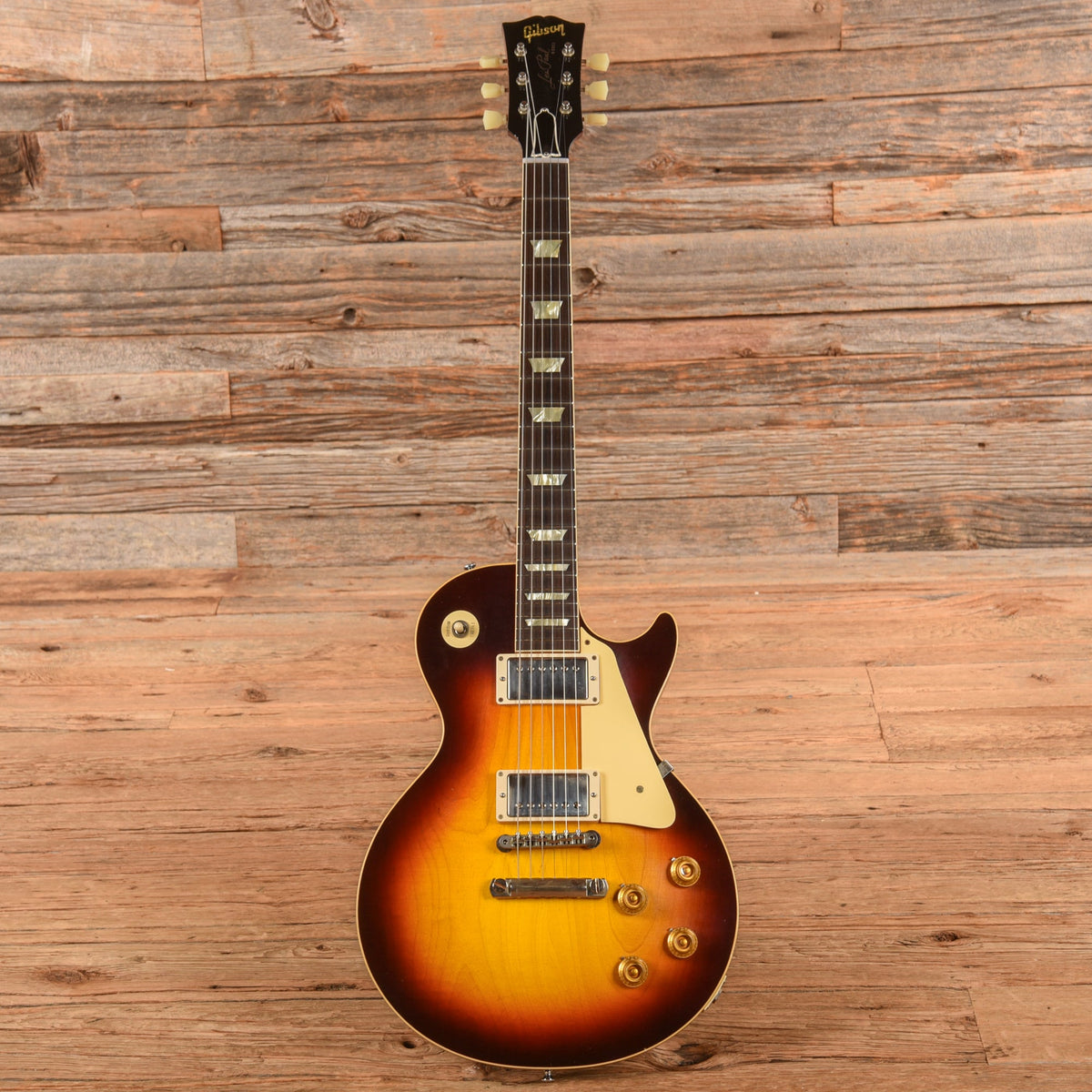 Gibson Custom Murphy Lab '58 Les Paul Standard Reissue Ultra Light Aged Sunburst 2023 - View 4 | MusicMarket