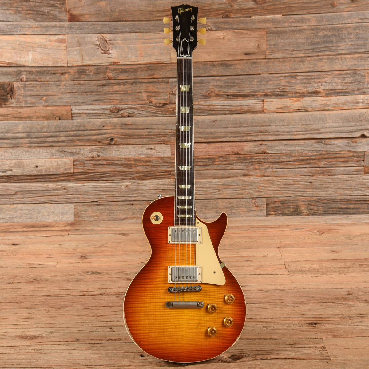 Gibson Custom Murphy Lab '59 Les Paul Standard Heavy Aged Sunburst 2020 - View 4 | MusicMarket