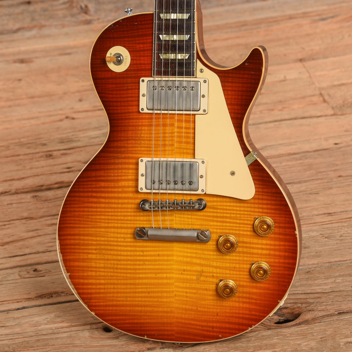 Gibson Custom Murphy Lab '59 Les Paul Standard Heavy Aged Sunburst 2020 - View 2 | MusicMarket