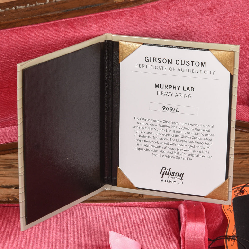 Gibson Custom Murphy Lab '59 Les Paul Standard Heavy Aged Sunburst 2020 - View 10 | MusicMarket