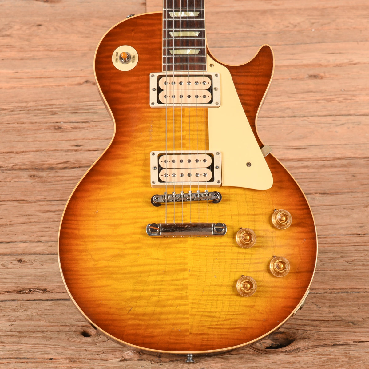 Gibson Custom Murphy Lab '59 Les Paul Standard Reissue Chambered Light Aged Sunburst 2025 - MusicMarket
