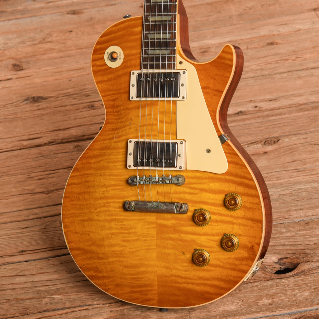 Gibson Custom Murphy Lab 59 Les Paul Standard Reissue Light Aged Sunburst 2024 - View 2 | MusicMarket