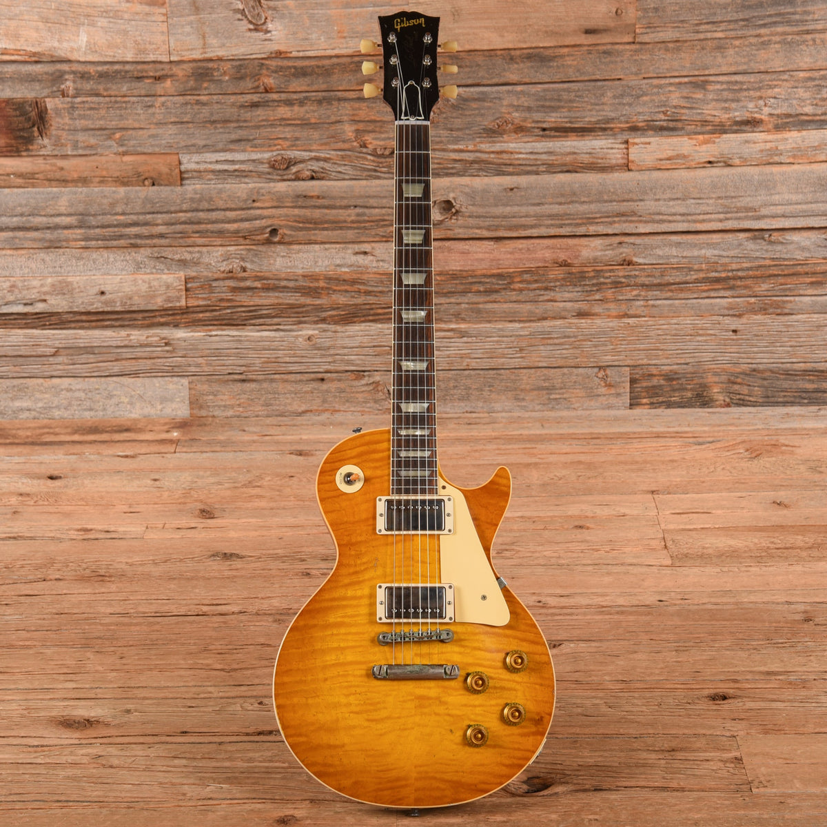 Gibson Custom Murphy Lab 59 Les Paul Standard Reissue Light Aged Sunburst 2024 - View 4 | MusicMarket