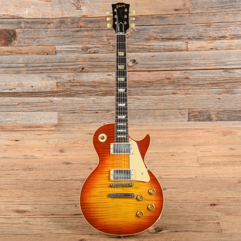 Gibson Custom Murphy Lab '59 Les Paul Standard Reissue Ultra Light Aged Sunburst 2021 - View 4 | MusicMarket