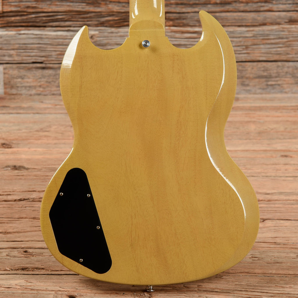 Gibson Custom Murphy Lab 61 Les Paul SG Standard Ultra Light Aged TV Yellow - View 3 | MusicMarket