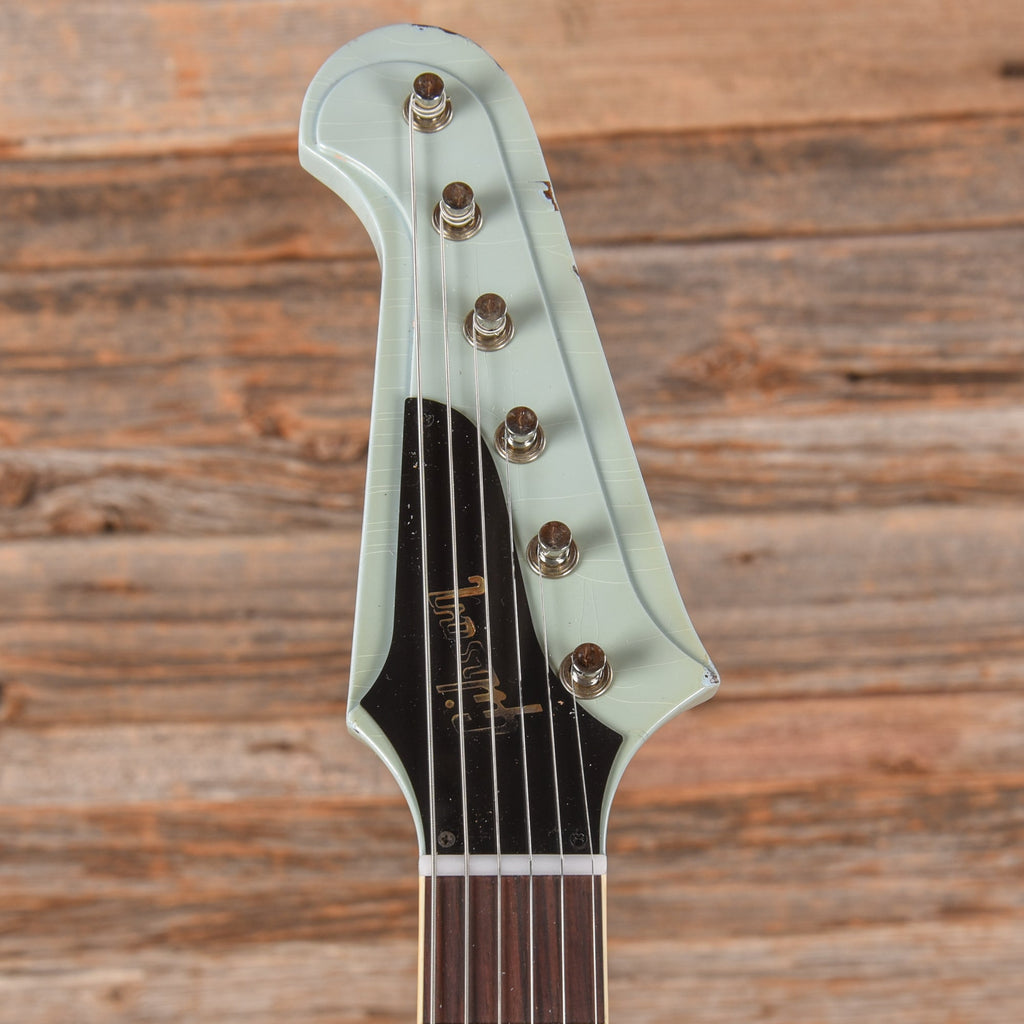 Gibson Custom Murphy Lab '63 Firebird V Heavy Aged Frost Blue 2024 - View 6 | MusicMarket