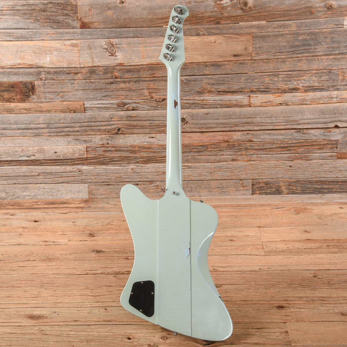Gibson Custom Murphy Lab '63 Firebird V Heavy Aged Frost Blue 2024 - View 5 | MusicMarket